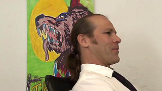 Hot and sexy redhead milf puts anything in her ass hole