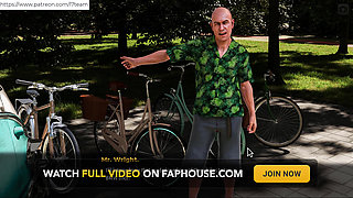 Milf of Sunville , Olivia masturbated on Cyntias bed