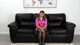 Busty MILF Leslie Monroe Revs Up as a Sexy Race Car Pit