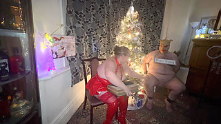 Mrs Kinkmas Christmas Story with Satana's Piggy.