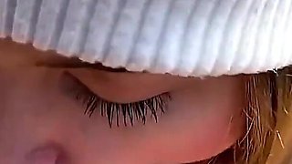 Huge Dick for My Sister-in-law. Schoolgirl Gives a Blowjob While Parents Are Away