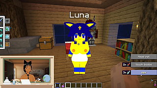 The Jenny Mod Minecraft Ankha and she is so cute and ready to fuck and ride dick