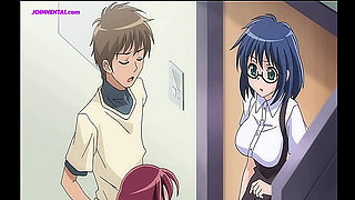 Busty Bookish Babe Seduces Her Nemesis's Boyfriend