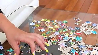 Payton Preslee's Stepson Is a Virgin?! She Can Give Him All His Firsts at Once, even a Foursome!