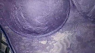 No Panties in Mini Skirt at Public Place
