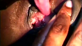 Big boobs black girl on the big black dick