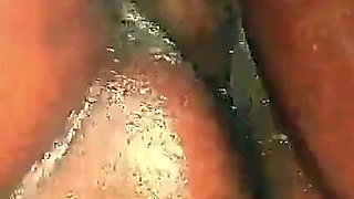 Amateur Horny Wife Fuck a Very Dark Man in the Bush