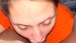 Teen Slut Loves Sucking Cock