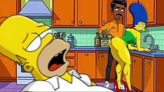 Married Housewife Fucked Anal in the Kitchen