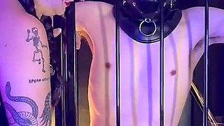 Teasing Our Caged Slave