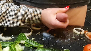 CBT. Extreme Dick and Urethral Torment in the Kitchen! Cooking Cock 2. Episode 3/3. Full.