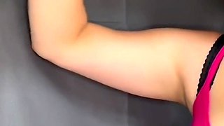 Hot Stepmom Milks Stepson at Milking Table