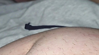 Step mom hand slip under step son underwear and grabs his dick