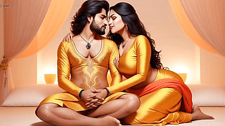 Hot Indian Desi Couple Holi Special Romance