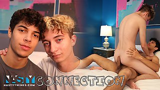 NastyTwinks - Connection - Fuck Hookups, Jordan and Caleb Realize They Should Be Together - Intimate, Romantic and Hot Fucking