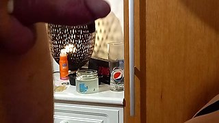 Amateur Blonde MILF Tina Getting Face Fucked and a Mouthful of Cum