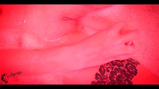 A Girl with an Excellent Figure Has Fun in the Bathroom with a Dildo