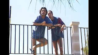 Outdoor Anal and Threesome Fuck with Huge Dicks