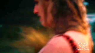 Charlie Forde In Shoves Her Face Down Olive Gees Hairy Pussy