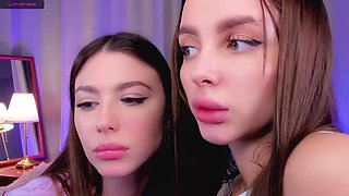 Lesbian kiss