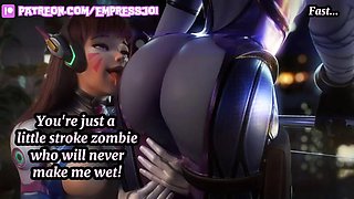 Femdom Hentai JOI: Cucked By Your Girlfriend femdom