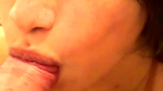 POV Tattooed Girl with Big Tits Gets Deepthroated