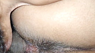 Desi gf fucked his bf by sitting upon him in night