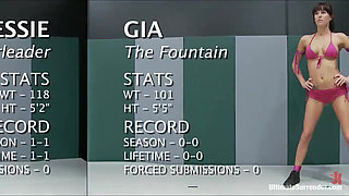 Jesse "the Cheerleader" Cox Vs Gia "the Fountain" Dimarco