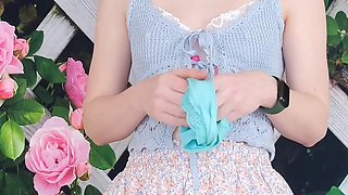 Caught Smelling My Dirty Panties