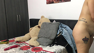 I masturbate my pussy in lingerie until I have a hot orgasm.