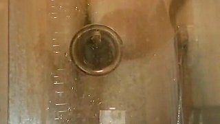Wife Fucks Herself in the Shower