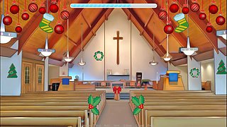 3D lesbian nuns getting naughty with each other