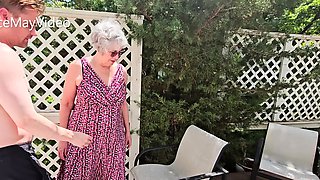 Mexicana blowjob with her big boobs