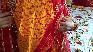 Desi Village Bhabhi Karwa Chauth with Devar