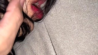 Rough Punishment To Stepsister - Cum On Ass Hole