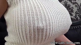 Lady Sonia Big Nipples on Show