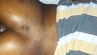 bbc in a tiny asshole! Teen stepdaughter ready for anal