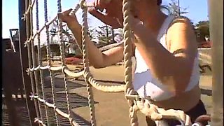 Mature outdoor love slave Hidemi, 30 years old
