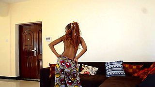 Big Tits Ebony Lesbian Big Clit Rubbing