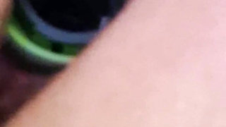 I secretly stuck my neighbor's hose connector up my hungry ass...