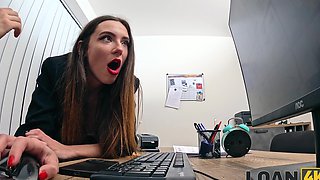 Czech secretary Sakura Hell gets fucked in the office