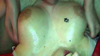 Busty Nurse Enjoys Horny Orgy