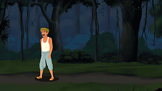 Cartoon Story of a Beautiful Village