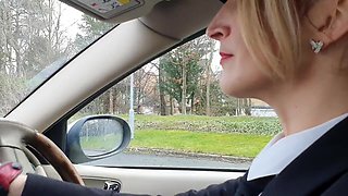 A Day as a Chauffeur Sucking and Fucking - Serenexx