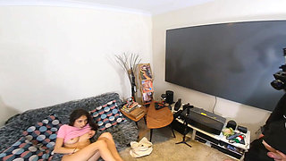Fucking a Hot Italian Teen in Front of Her Boyfriend