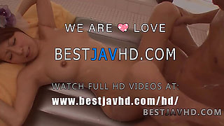 Big mounds and creampie for Chihiro Akino - Impressive slut!