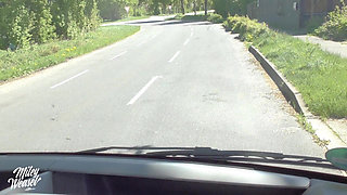 Miley Weasel Gets Picked up and Fucked!!