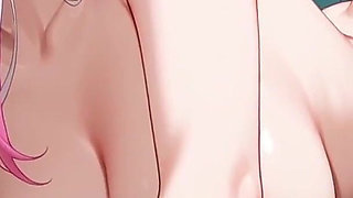 Mega-fucker Awakens: Future Slut Kira Gags on 30cm Virgin Cock in Ai Anime Hentai