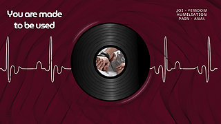 You are made to be used - Femdom JOI anal humiliation