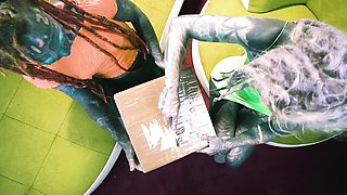 Dildo trailer with outstanding Anuskatzz and Lily Lu from Dirty Dreaz